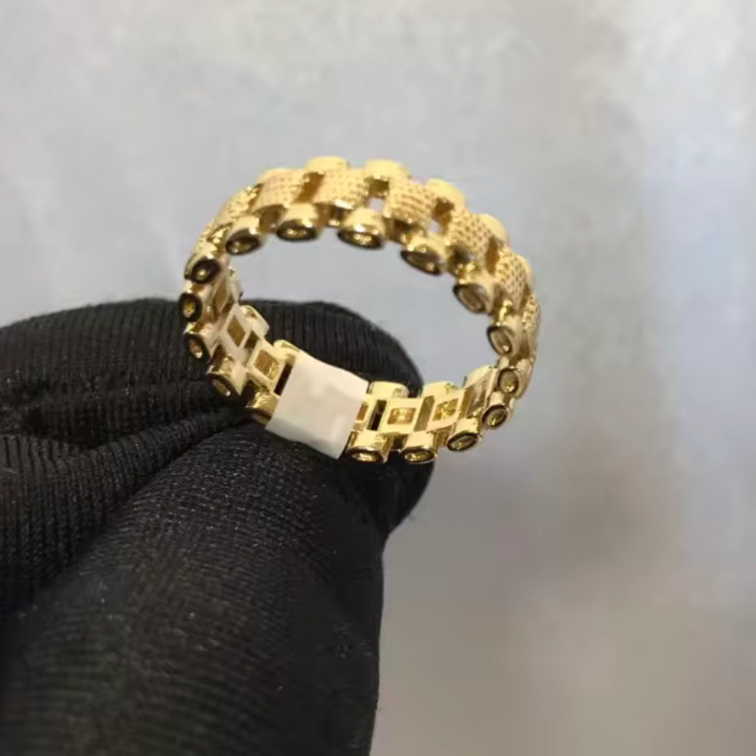 Rolex rubber band ring