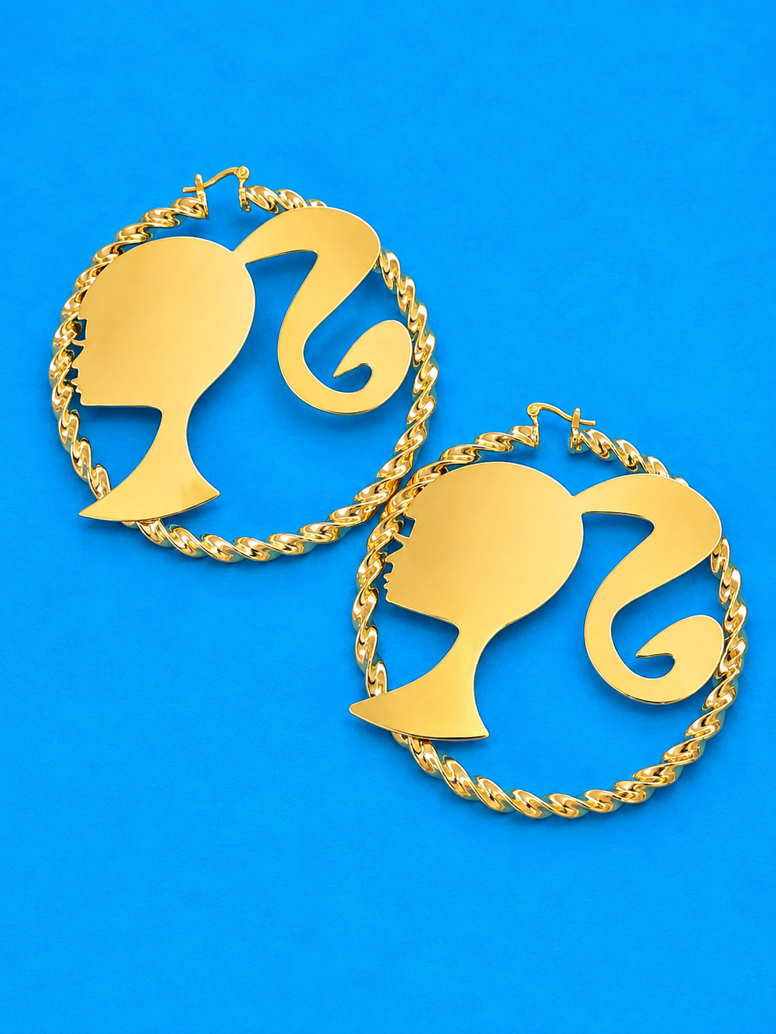 BARBIE HOOP earrings