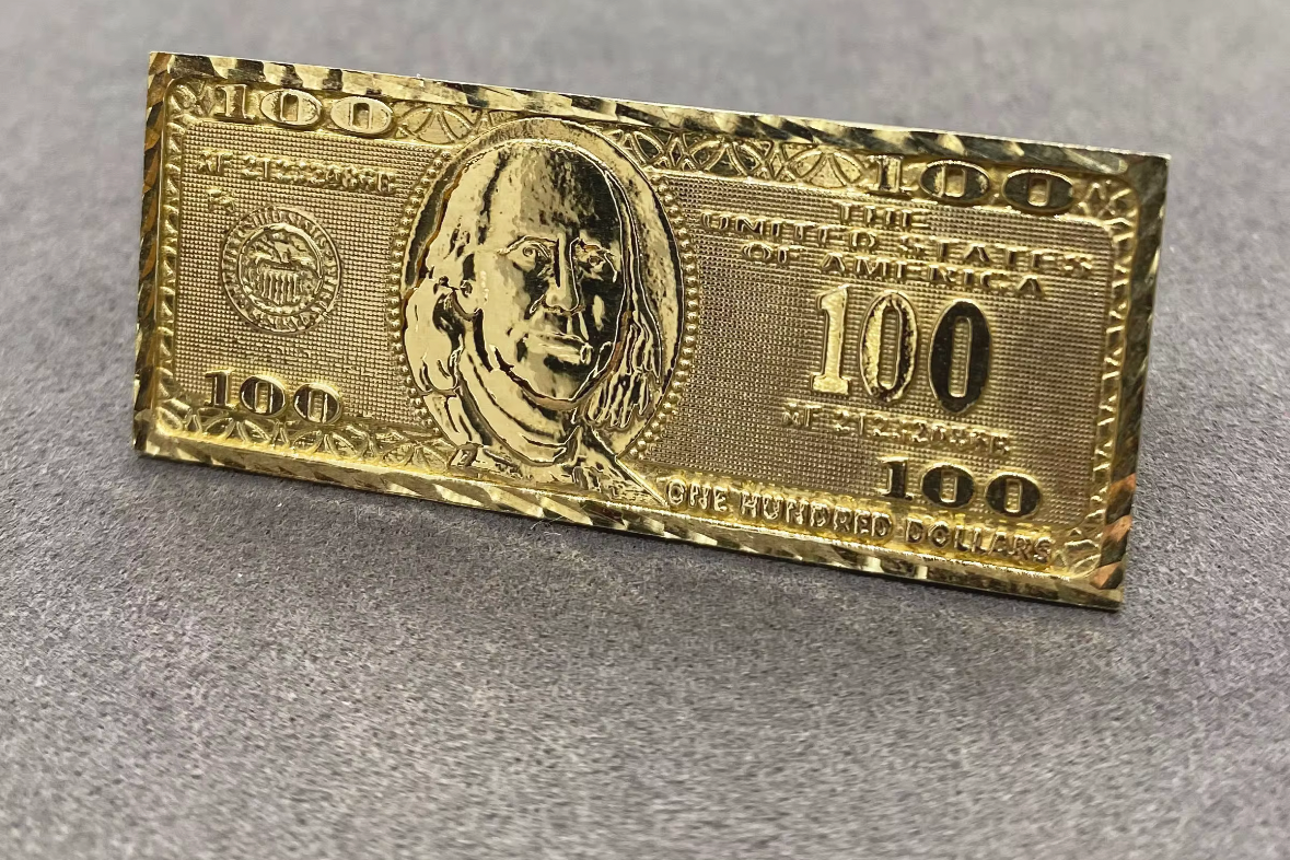 Two finger money ring