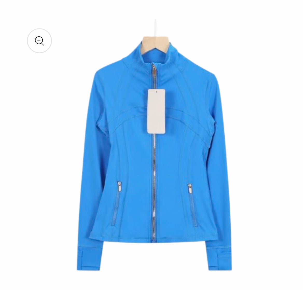 Ocean blue 
Sculpt Zip Jacket