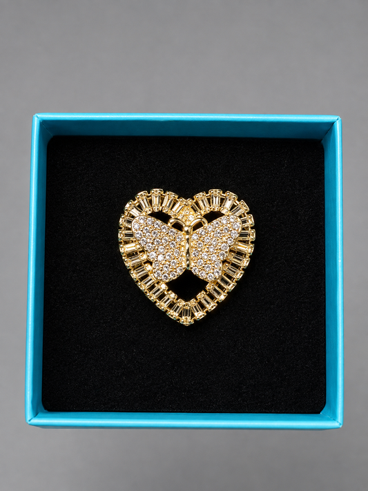 Butterfly Rolex ring