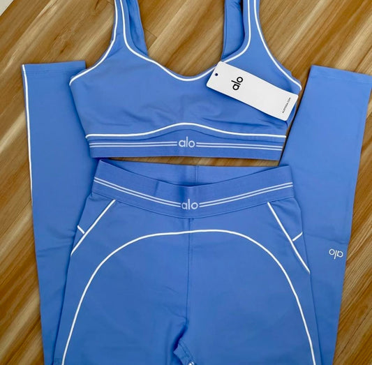 Smurf blue track set