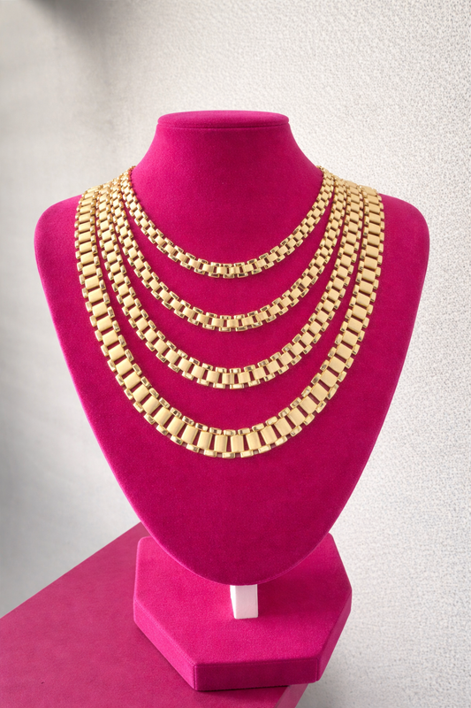 18k rolex chain chocker ( pre order )