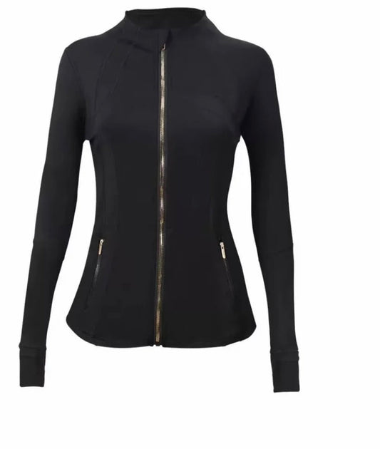 Black  Sculpt Zip
Jacket