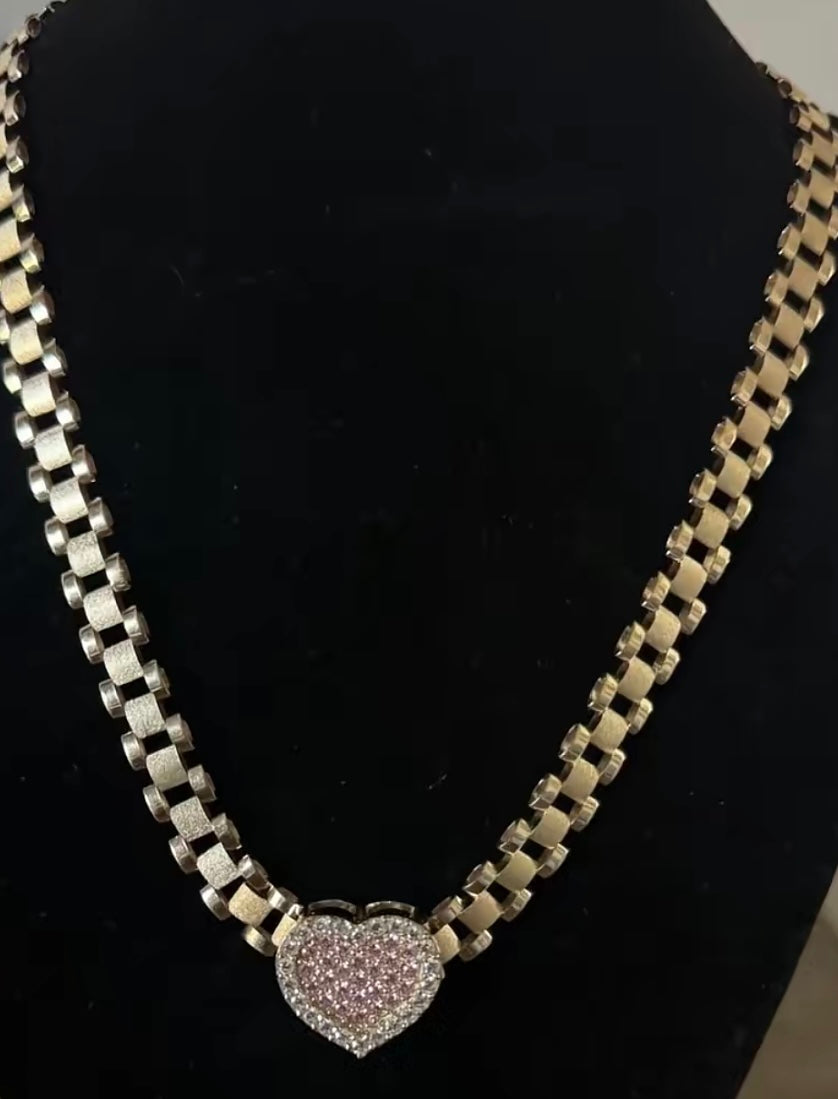 Rolex diamond heart