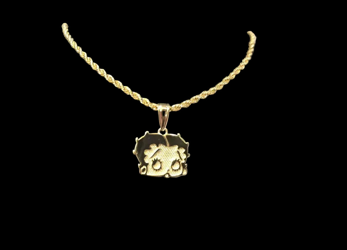 Betty boo necklace