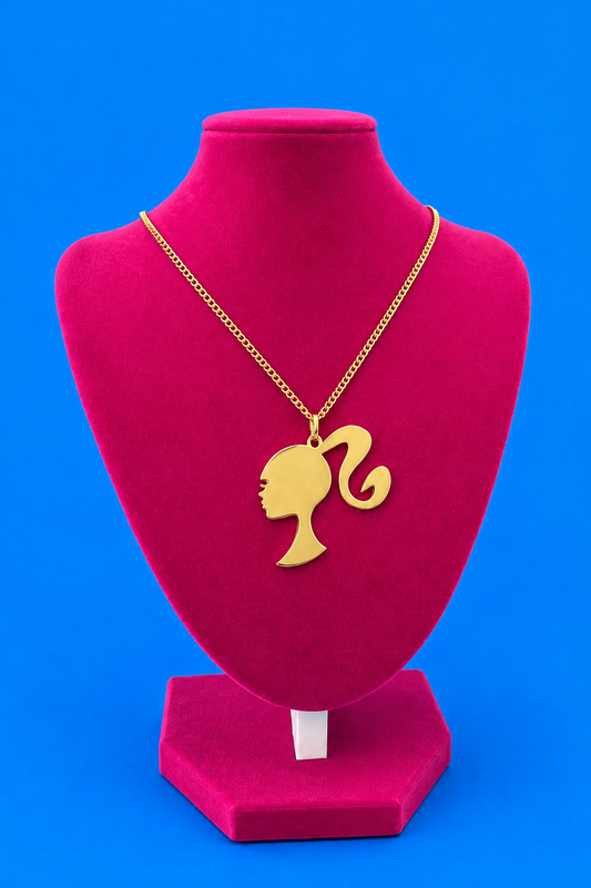 Barbie necklace