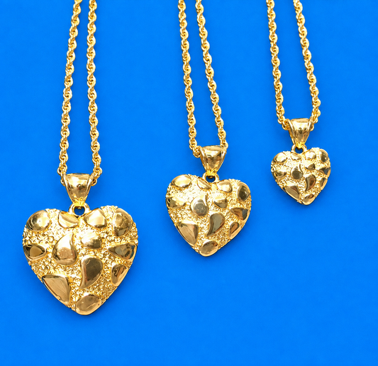 Gold nugget heartz