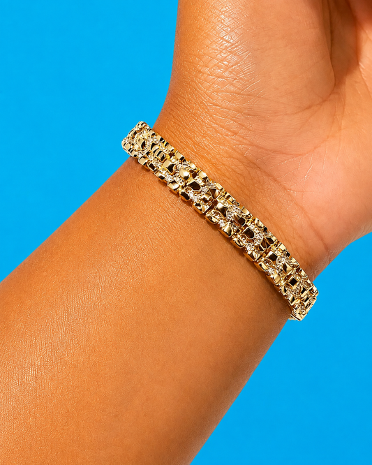 Nugget Rolex bracelet